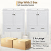 Solstice 60 Inch Single Sink Bathroom Vanity with Soft-Close Doors and Drawer, White | Solstice Meuble-Lavabo Simple 60 po avec Portes et Tiroir a Fermeture Amortie, Blanc