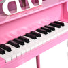 Costway 30-Key Classic Piano Wood w/ Bench & Music Rack Black