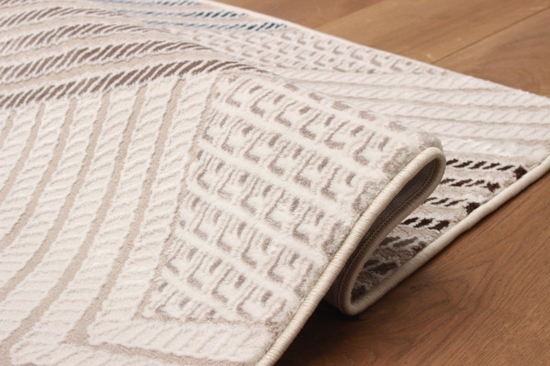 Carpette Bentley ivoire - 5 pi 0 po x 8 pi 0 po   