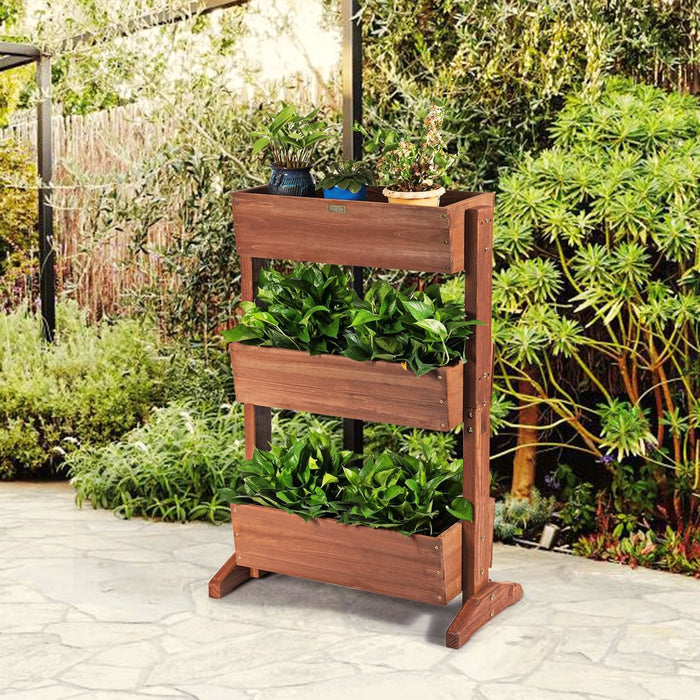 Potager Vertical A 3 Niveaux