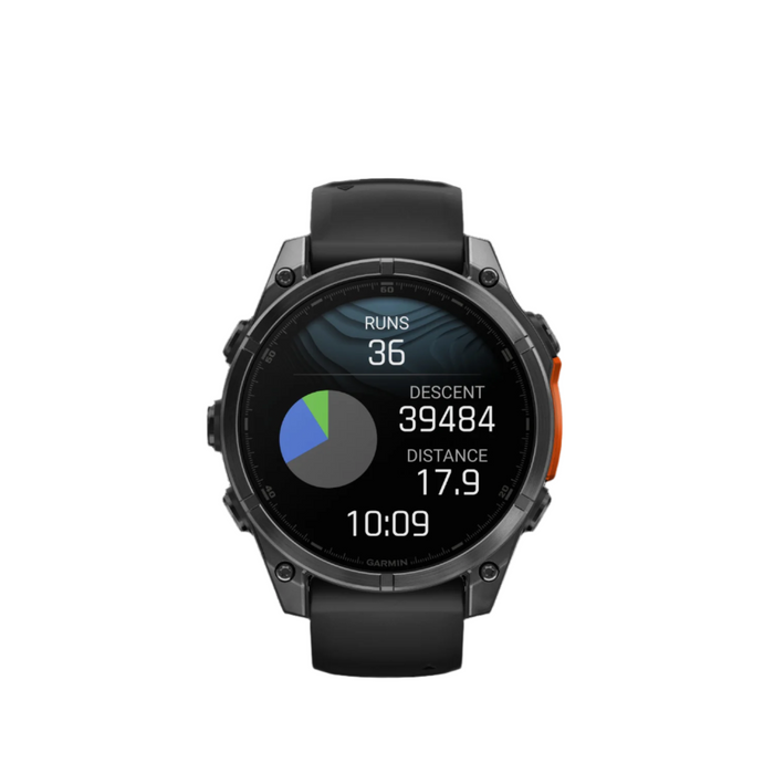  Slate Gray With Black Silicone Band