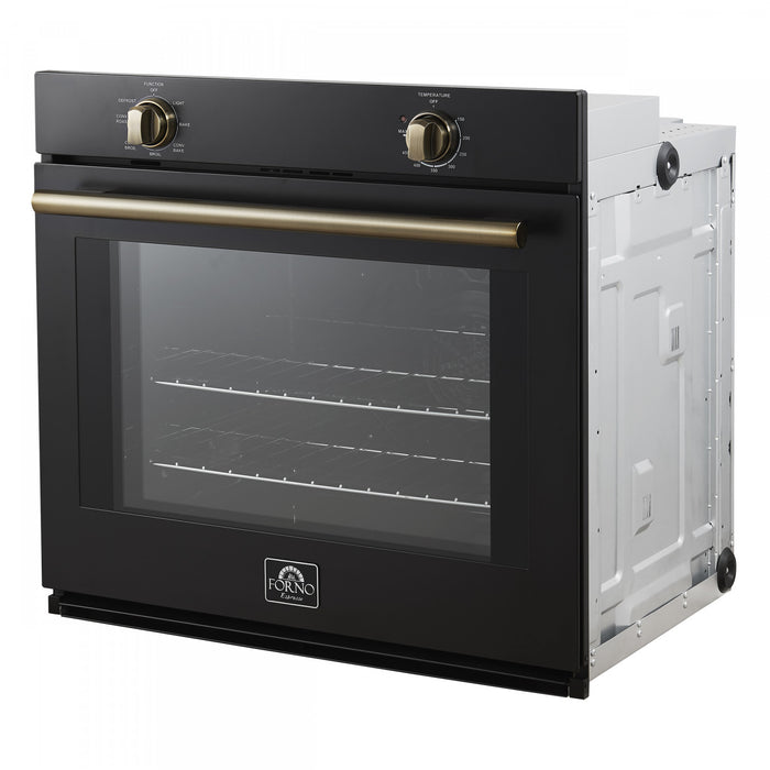 Four mural simple Vomero 30 po, noir, four a convection de 5 pi³ - FBOEL1370-30BLK