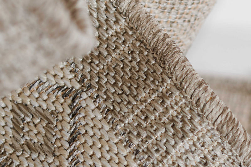 Tapis Transitionnel Maze 5'3\" x 7'0\" en Gris