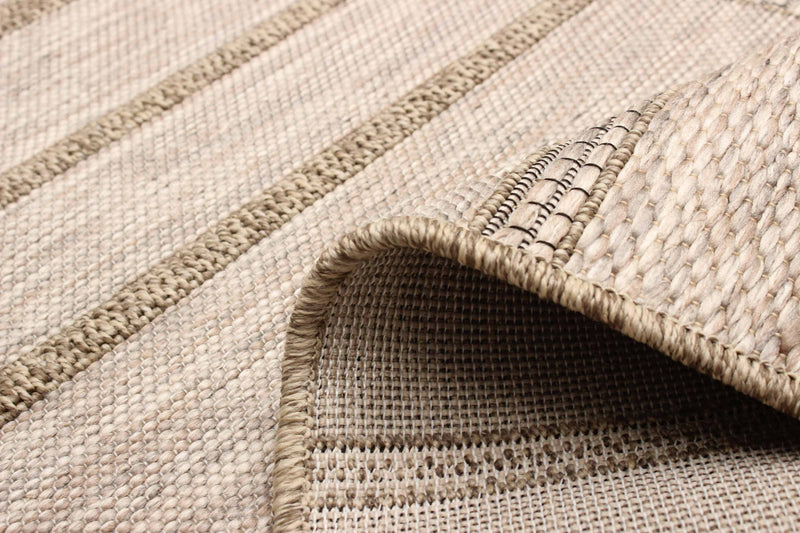 Carpette Atlas taupe - 2 pi 8 po x 8 pi 2 po