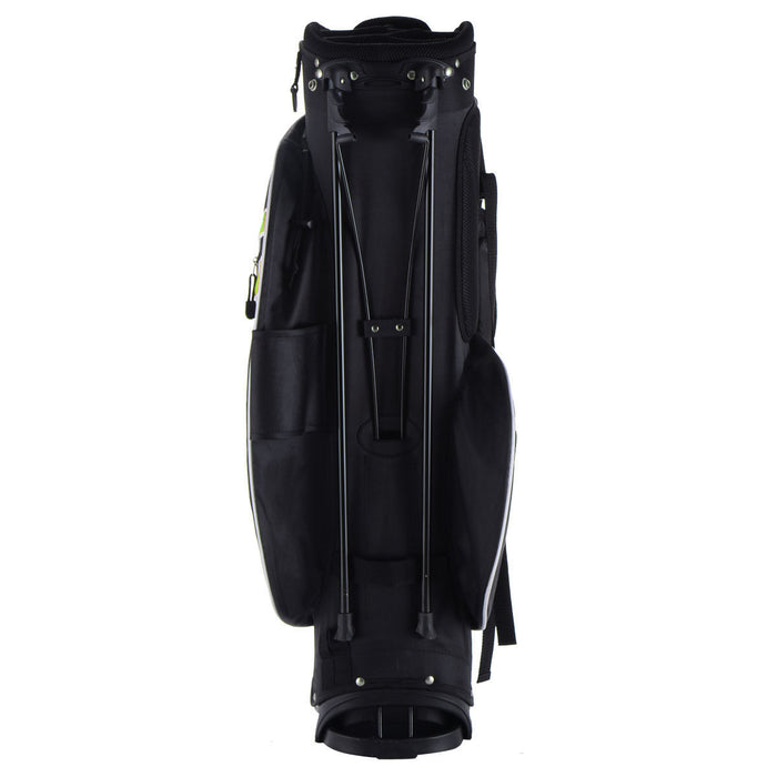 Costway Golf Stand Cart Bag Club W/6 Way Divider Carry Organizer Poches De Stockage Vert