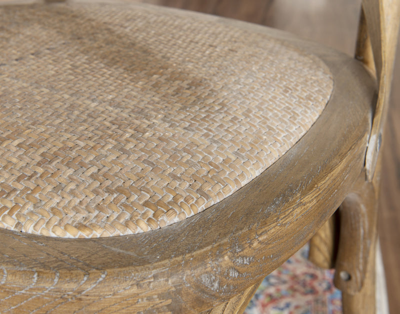 Chaise d’appoint de salle à manger Bentwood grise - ensemble de 2