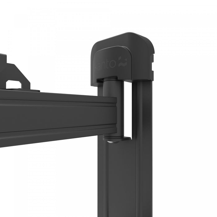 Support mural articule Kanto PS400 a extension longue pour televiseurs de 30 a 70 pouces, noir
