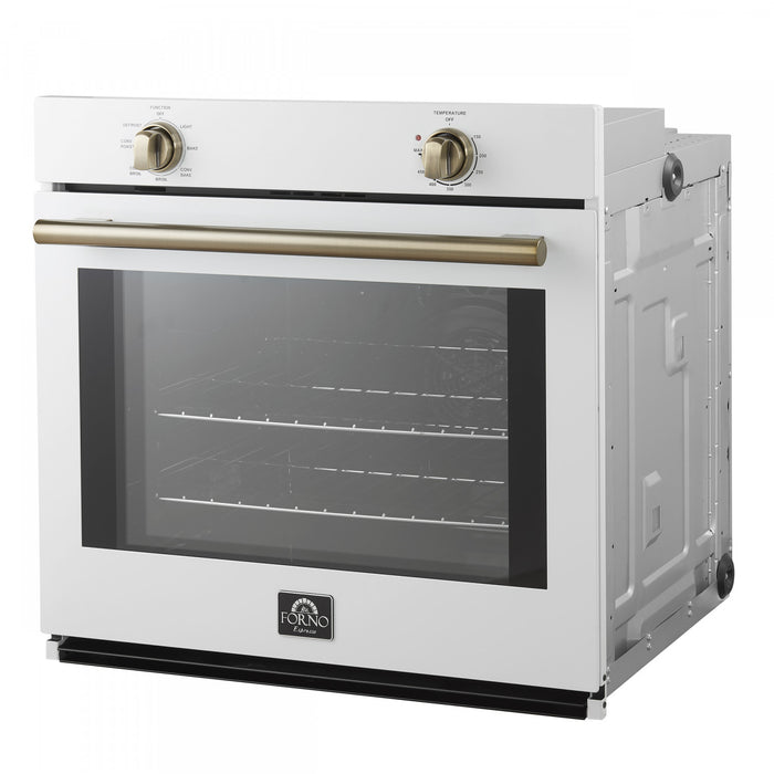 Four mural simple Vomero 30 po, blanc, four a convection de 5 pi³ - FBOEL1370-30WHT