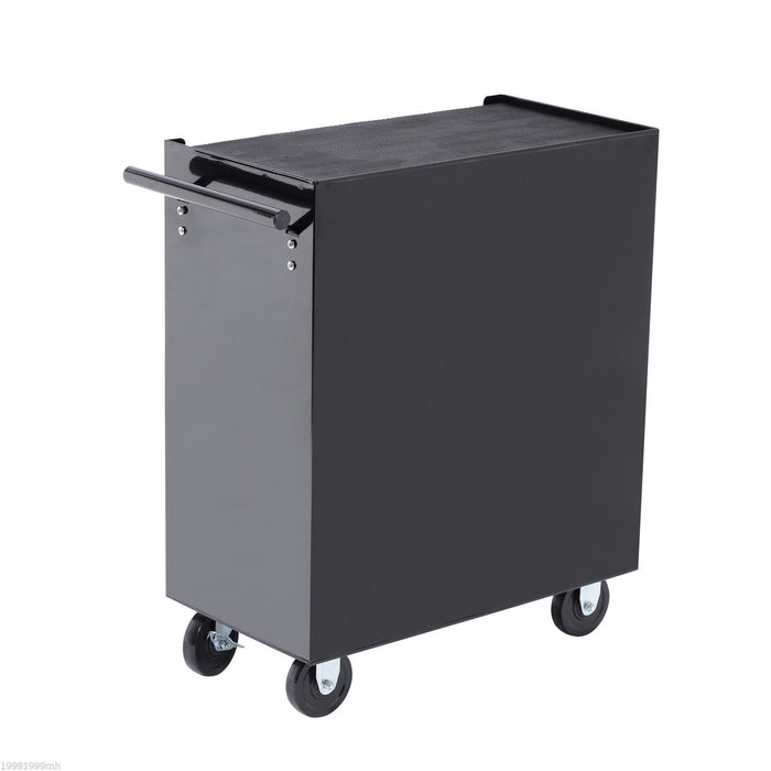 Homcom Armoire A Outils Roulante En Acier A 5 Tiroirs