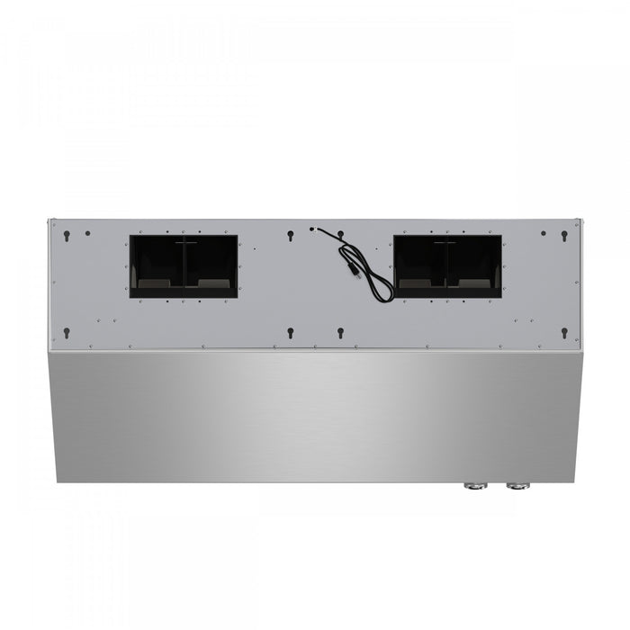 Hotte murale Biagio de 48 po en acier inoxydable - FRHWM5009-48