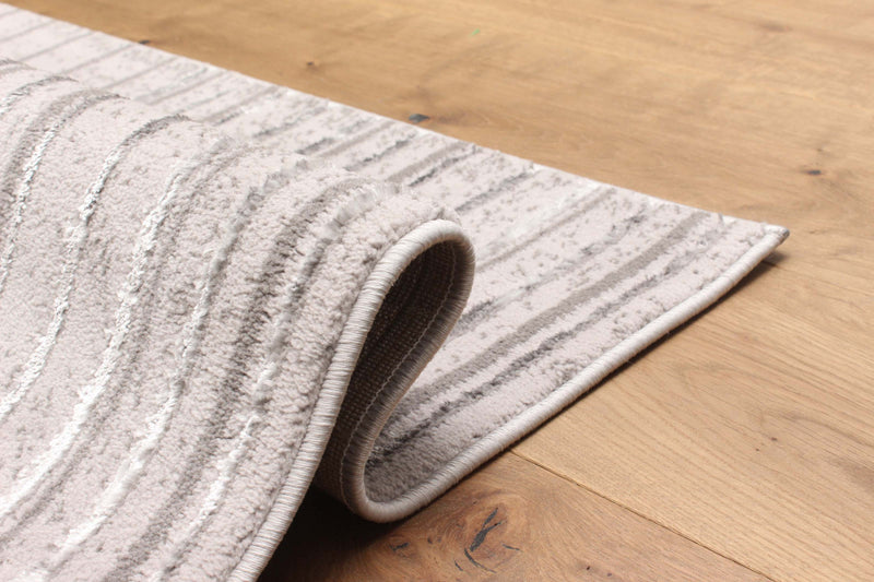 Tapis Contemporain/Moderne Blythe 8'0\" x 10'0\" en Gris