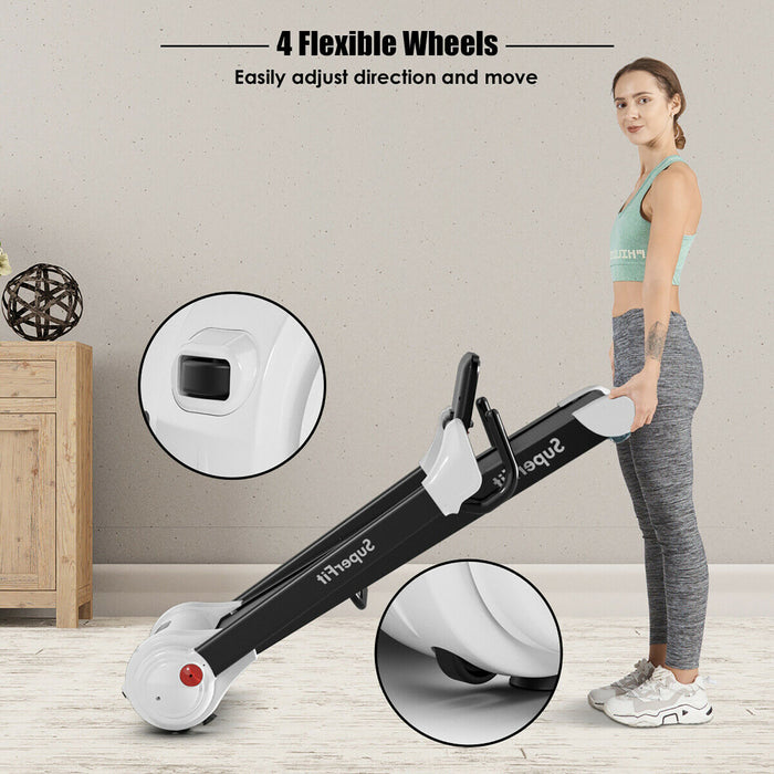 Tapis De Course Pliable 2,25cv Superfit Avec Haut-parleur Bluetooth