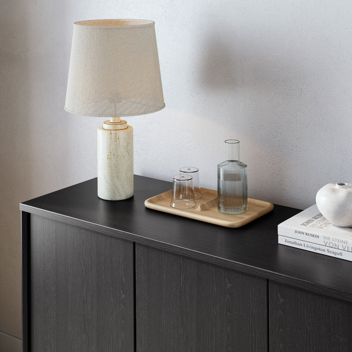 Desserte Finnley de Prepac - chêne noir