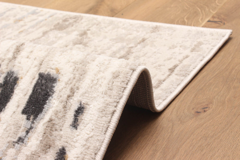 Tapis Contemporain/Moderne Juniper 5'0\" x 8'0\" en Taupe