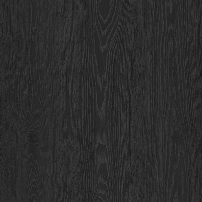Table de nuit contemporaine moderne Chrystie 66 cm en noir (2 tiroirs)