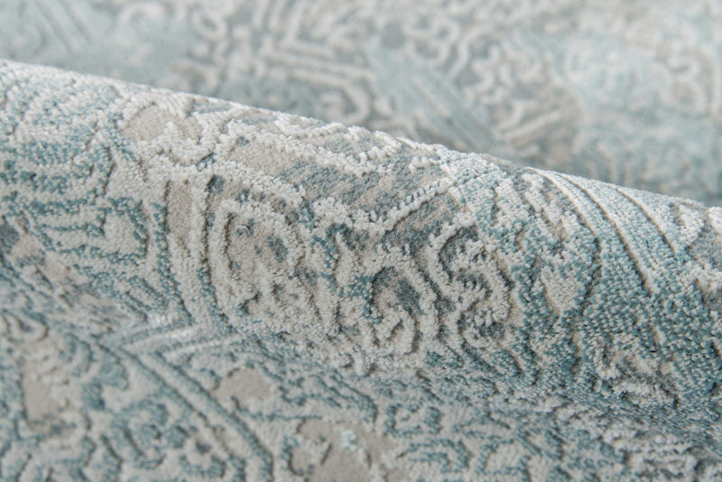 Tapis Traditionnel Elysia 7'9\" x en Bleu