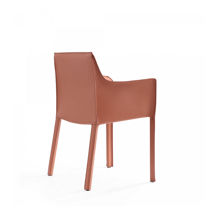 Ensemble de 6 chaises de salle a manger Paris Modern en argile