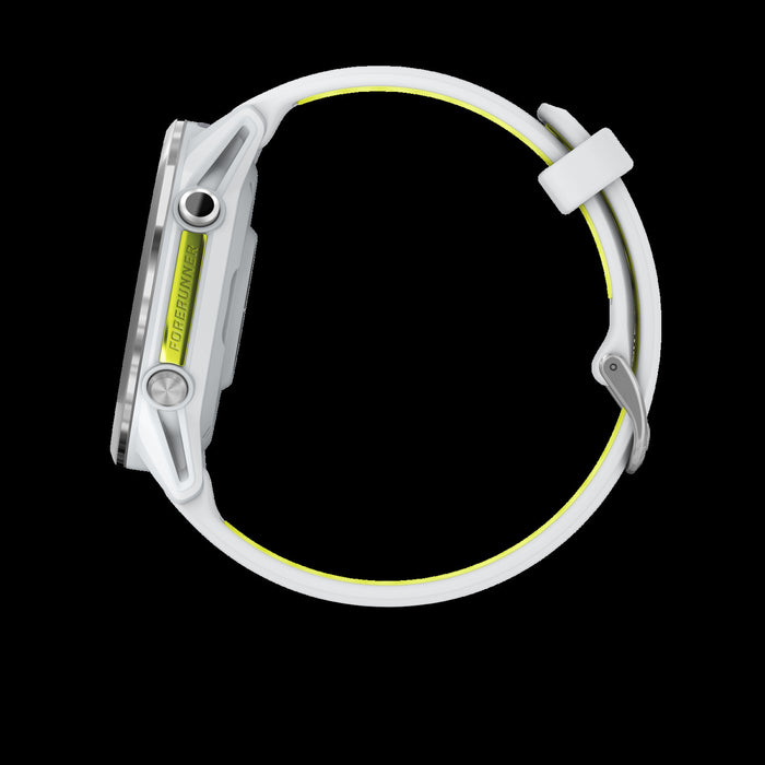 Garmin Forerunner 970 Smartwatch 47mm, Amoled, Titanium Whitestone/amp Yellow, Gps Fitness, Running, Triathlon, 15-jour Batterie