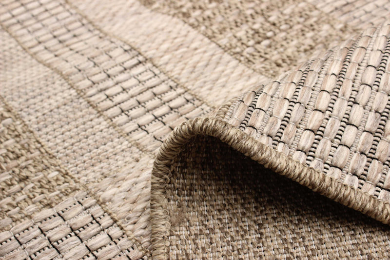 Carpette Bodhi taupe - 2 pi 8 po x 8 pi 2 po