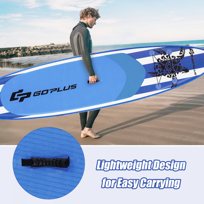 Marque Go Plus Stand Up Paddle 3.35 M Gonflable Stand Up Paddle Avec Sac De Transport Pagaie Aluminium