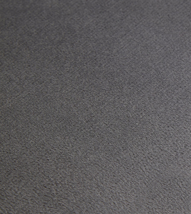 Chaise de salle à manger avec accoudoirs Hildy en velours gris foncé (ensemble de 2)