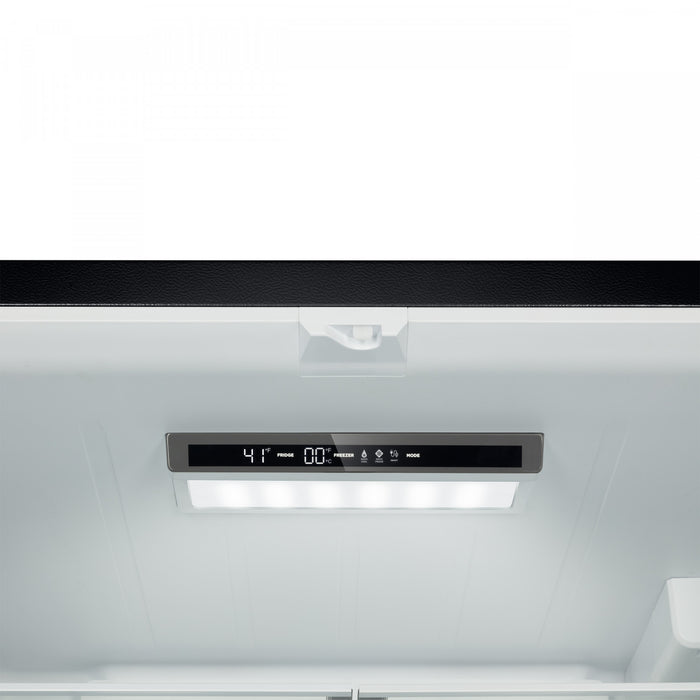 Refrigerateur Rivello de 36 po a portes francaises noires, certifie Energy Star – FFFFD1783-36BLK