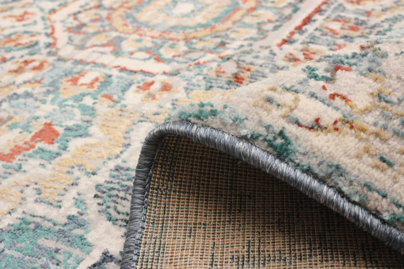 Carpette Legacy bleu sarcelle - 5 pi 0 po x 8 pi 0 po