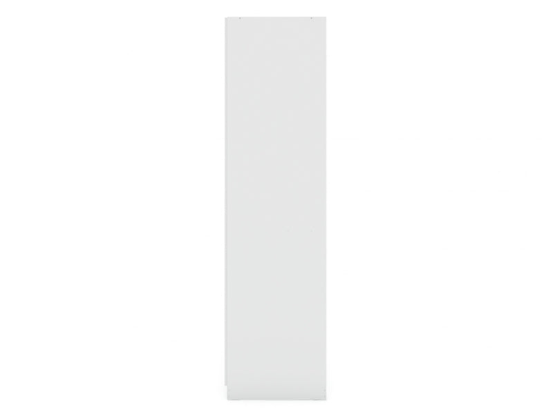Armoire contemporaine moderne Gramercy 208 cm en blanc