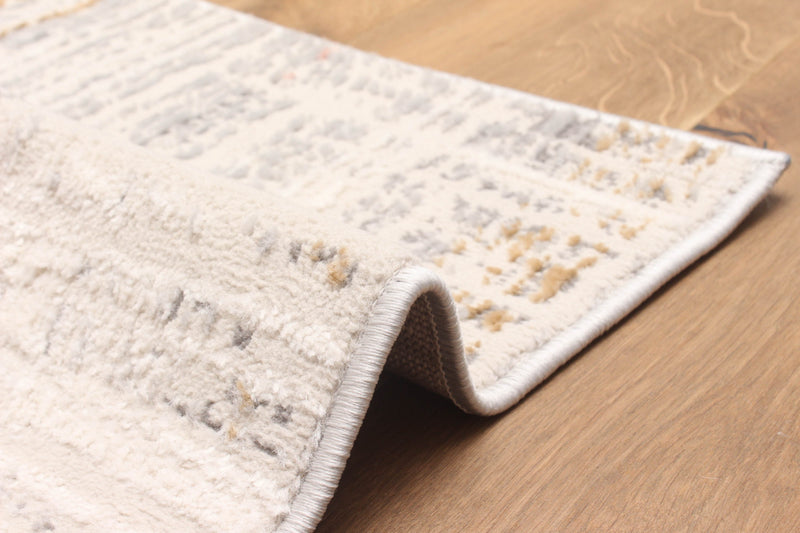 Tapis Contemporain/Moderne Quinn 5'0\" x 8'0\" en Gris