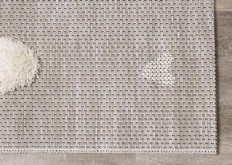 Carpette à motif lama pour enfants - 5 pi 3 po x 7 pi 7 po