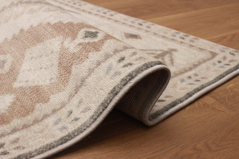 Carpette longue Lia ivoire - 2 pi 8 po x 8 pi 2 po  