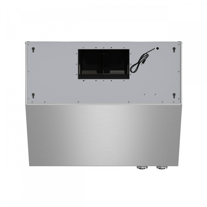 Hotte murale Biagio de 30 po, acier inoxydable, modele robuste – FRHWM5009-30
