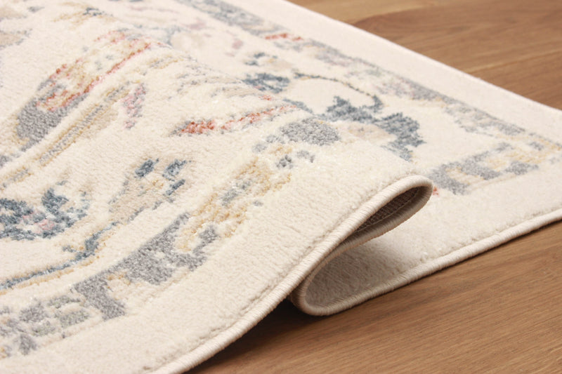 Carpette Rococo ivoire - 5 pi 0 po x 8 pi 0 po  