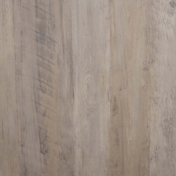 Table console contemporaine moderne Celine 180 cm en gris rustique (3 etageres)