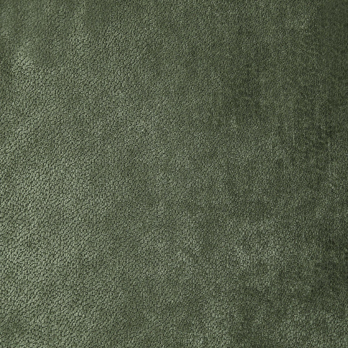 Fauteuil lounge en chenille vert olive Verandah style mid-century moderne - Lot de 2