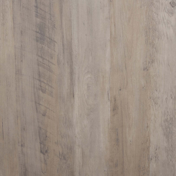 Table de nuit moderne Dumbo 20\" a rainures en gris rustique (1 tiroir) - Lot de 2