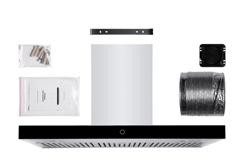  Chef 36-in Convertible Stainless Steel Wall-Mounted Range Hood
