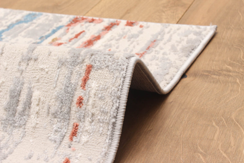 Tapis Contemporain/Moderne Juniper 8'0\" x 10'0\" en Ivoire