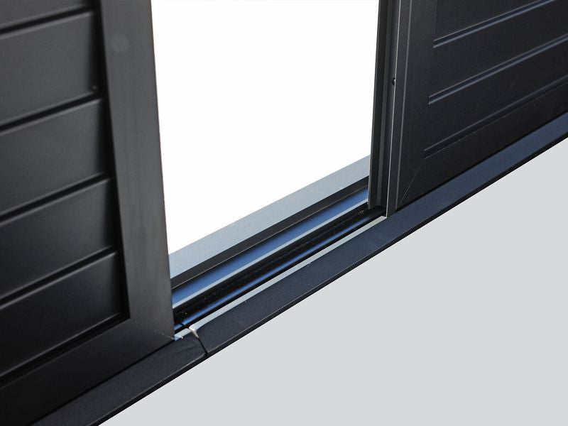 Florence Solarium 12 X 18 Toit Metal Noir