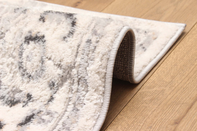 Tapis Traditionnel Mira 8'0\" x 10'0\" en Gris