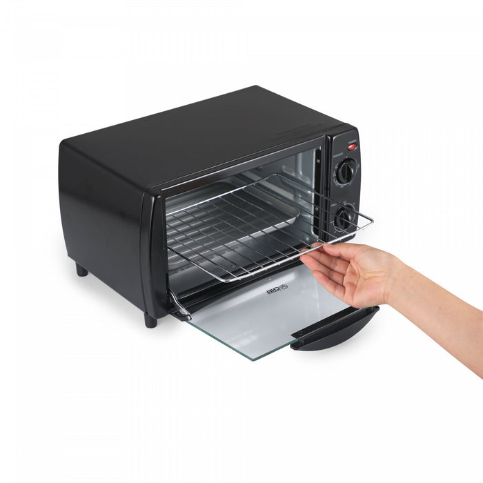 Four grille-pain 4 tranches 10 L CHTO40B, noir, 1 000 W, CHTO40B, noir, CHTO40B, serie CHB Commercial Chef