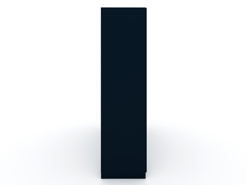 Armoire contemporaine moderne Gramercy 208 cm en bleu minuit