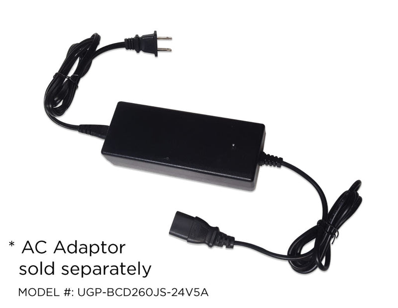 Réfrigérateur CC, alimentation solaire Classic Rétro hors réseau par Unique 10 pi³ congélateur inférieur - UGP-275L W