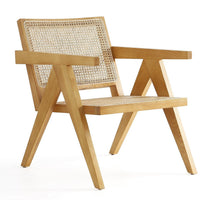 Chaise d’appoint Hamlet de Manhattan Comfort - canne naturel