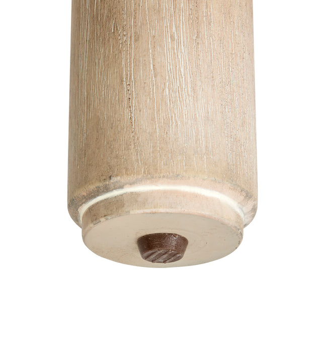 Ensemble de 2 tables d’appoint gigognes rondes Adelaide - brun Sanibel