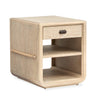 Table de bout Adelaide de 22 po avec rangement - brun Sanibel