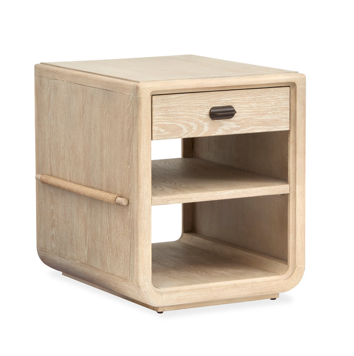 Table de bout Adelaide de 22 po avec rangement - brun Sanibel
