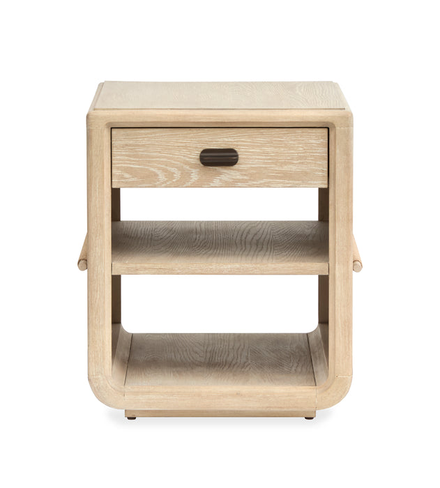Table de bout Adelaide de 22 po avec rangement - brun Sanibel