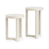 Ensemble de 2 tables d’appoint gigognes Albany - brume de Balboa
