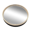 Miroir de la collection Reflections illuminé à DEL - noir mat